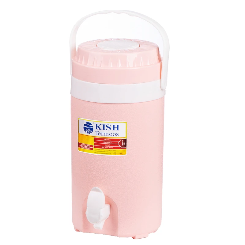 کلمن کیش ترموس مدل لیوان دار گنجایش 3 لیتر