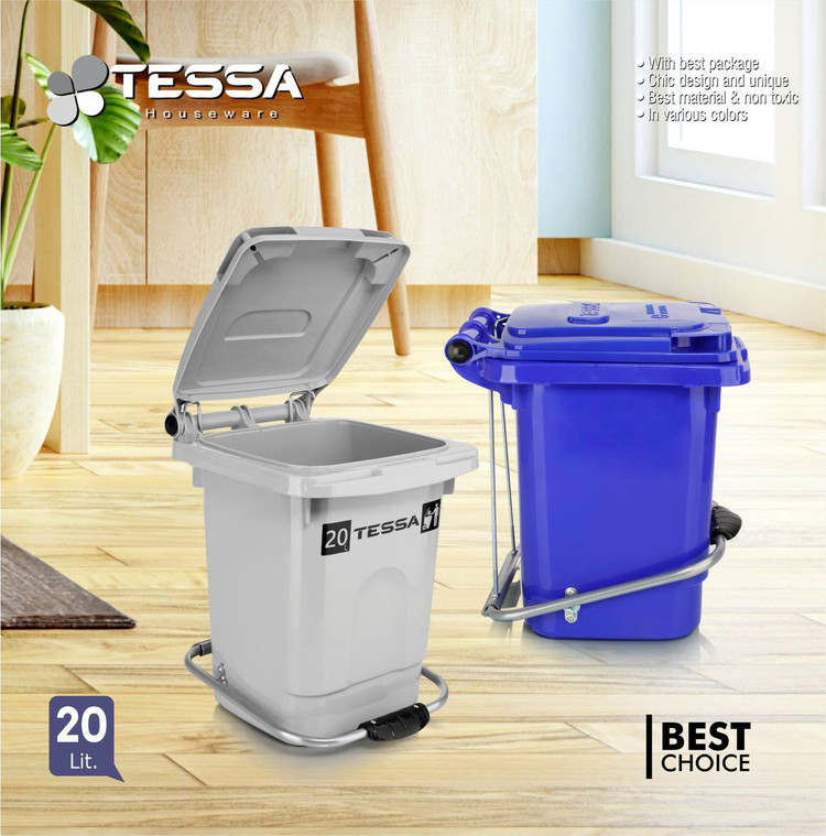 سطل زباله تسا مدل پدالی 20L